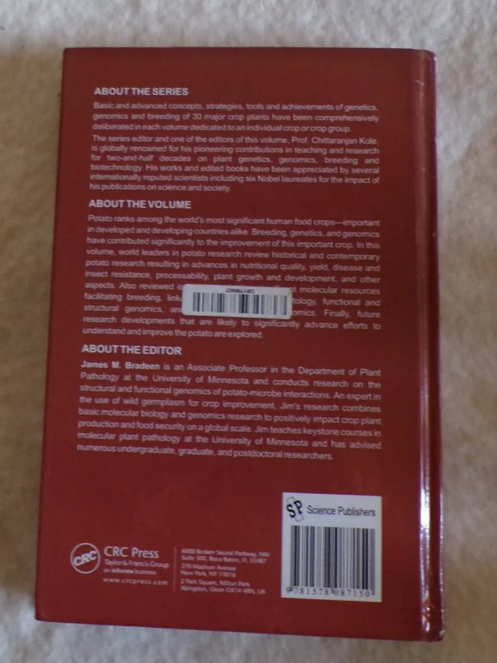 Genetics, Genomics And Breeding Of Potato book